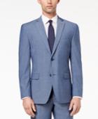 Alfani Red Men's Slim-fit Performance Stretch Light Blue Suit Jacket, Created For Macy's