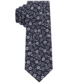 Calvin Klein Micro Floral Skinny Tie