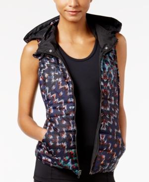 Karen Kane Life Reversible Hooded Puffer Vest