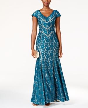 Xscape Lace Mermaid Gown