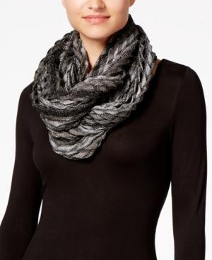 Steve Madden Ethereal Essence Metallic Infinity Scarf