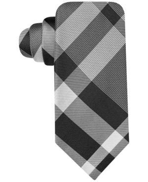 Ryan Seacrest Distinction Exploded Plaid Slim Tie