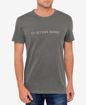 G-star Raw Men's Embroidered-logo T-shirt