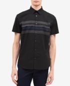 Calvin Klein Men's Horizontal Stripe Shirt
