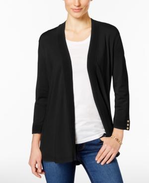 Charter Club Button-cuff Cardigan, Created For Macy's