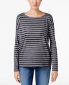 Eileen Fisher Striped Organic Cotton T-shirt