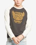 Denim & Supply Ralph Lauren Men's Wing Logo Baseball Shirt