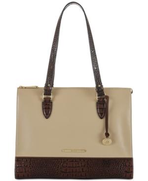 Brahmin Summer Tuscan Tri-texture Anywhere Tote