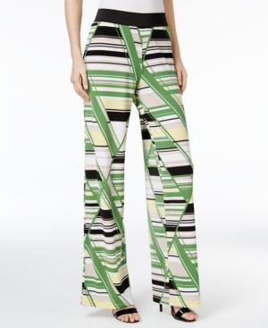 Alfani Petite Printed Palazzo Pants, Only At Macy's