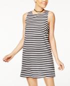 One Clothing Juniors' Striped A-line Dress