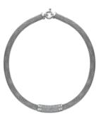 Diamond Necklace, Sterling Silver Diamond Dew Drop Bar Necklace (3/4 Ct. T.w.)