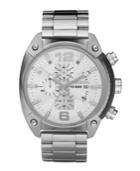 Diesel Watch, Chronograph Stainless Steel Bracelet 49x46mm Dz4203
