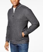 Tasso Elba Big And Tall Double Knit Bomber Jacket, Only At Macy's