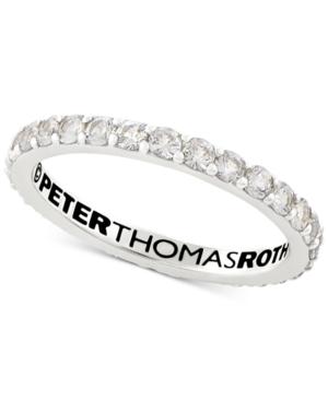 Peter Thomas White Topaz Stacking Band (3/4 Ct. T.w.) In Sterling Silver