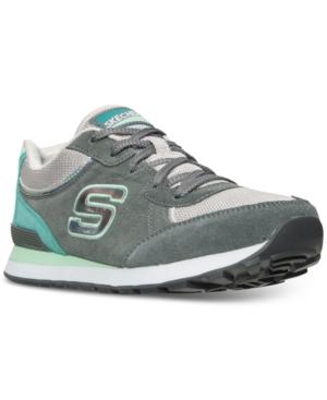 Skechers Women's Flynn Retro Lace-up Casual Sneakers From Finish Line