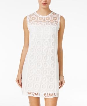 City Studios Juniors' Lace Shift Dress