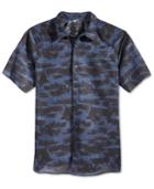 Guess Men's Short-sleeve Camo-print Shirt