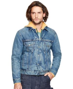 Denim & Supply Ralph Lauren Lined Denim Trucker Jacket