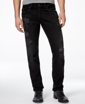True Religion Men's Geno Slim-fit After Hours Wash Jeans