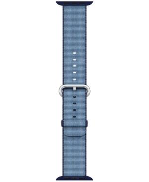 Apple Watch 38mm Navy/tahoe Blue Woven Nylon Band