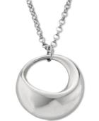 Nambe Crescent Pendant Necklace In Sterling Silver, Only At Macy's