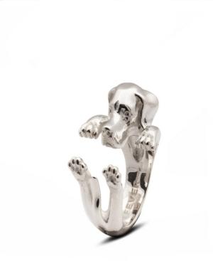Pointer Hug Ring In Sterling Silver