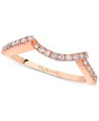 Le Vian Diamond Curve Band (1/6 Ct. T.w.) In 14k Rose Gold