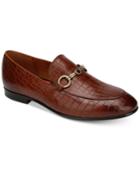 Tallia Men's Lorenzo Crocodile Loafers Men's Shoes