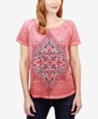 Lucky Brand Mandala Cotton Graphic T-shirt