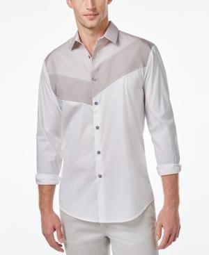 Inc International Concepts Men's Apanas Asymmetrical Shirt, Only At Macy's