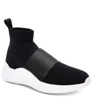 Calvin Klein Women's Uni Stretch Knit Sneakers Women's Shoes