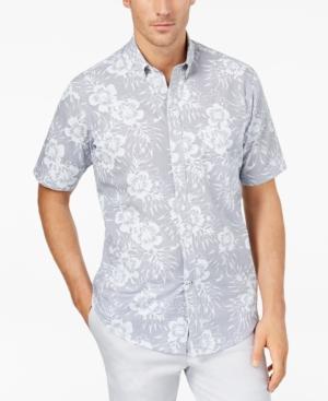 Club Room Men's Floral-print Shirt, Created For Macy's