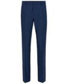 Boss Men's Slim-fit Basketweave Virgin Wool Dress Pants