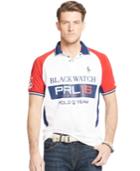 Polo Ralph Lauren Big And Tall Black Watch Pieced Polo