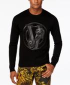 Versace Jeans Men's Graphic-print Logo Sweater
