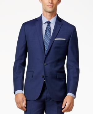 Ryan Seacrest Distinction Mid Blue Modern Fit Jacket, Only At Macy's