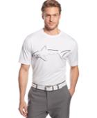 Greg Norman For Tasso Elba Big Shark Performance T-shirt