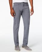 Armani Exchange Men's Straight-fit Mini-stripe Pants