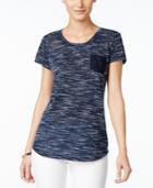 Style & Co. Petite Short-sleeve T-shirt, Only At Macy's