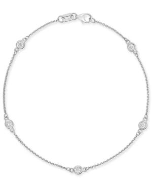 Diamond Bezel Link Bracelet (1/3 Ct. T.w.)