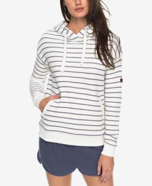 Roxy Juniors' Shoal Cotton Striped Hoodie