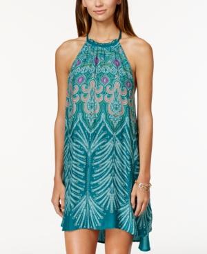 O'neill Juniors' Tamera Printed Halter High-low Dress