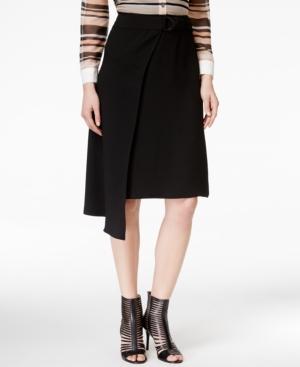 Vince Camuto Belted Wrap Skirt
