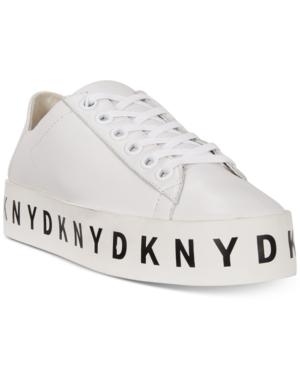 Dkny Banson Lace-up Platform Sneakers, Created For Macy's