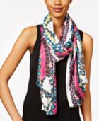 Inc International Concepts Printed Wrap & Scarf In One, Created For Macy's