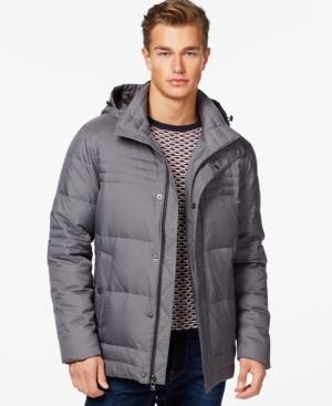 Ryan Seacrest Distinction Down Heather Jacket