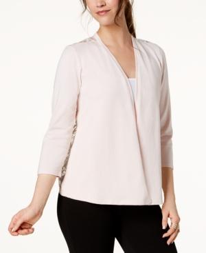 Alfani Lace-back Cardigan, Created For Macy's