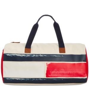 Tommy Hilfiger Men's Simon Canvas Duffel Bag