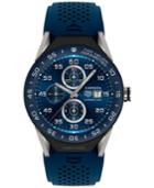 Tag Heuer Modular Connected 2.0 Men's Swiss Blue Rubber Strap Smart Watch 45mm Sbf8a8012.11ft6077