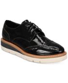 Wanted Downey Lace-up Platform Flats Women's Shoes